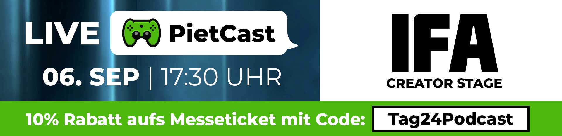 LIVE PietCast von der IFA