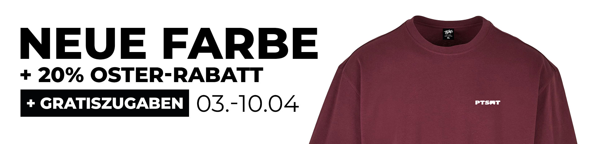 PTSMT Oster-Rabatt-Aktion: Ab 03. April, 10:00 Uhr