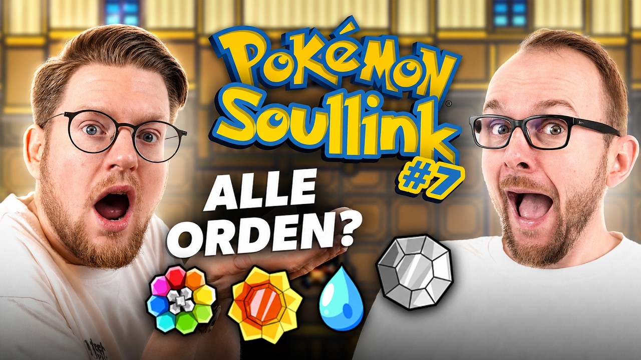 Schaffen wir ALLE Orden? | Pokémon Soullink Challenge #7