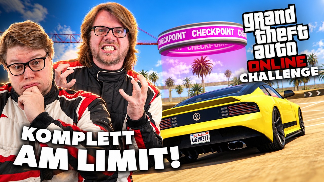 GTA Online Rennen, aber es wird laut.
