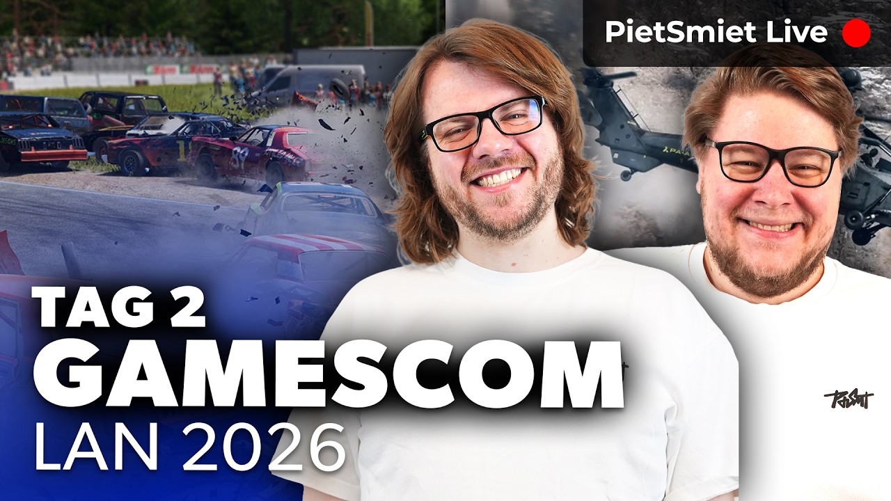 Wreckfest, Tangy TD und Battlefield | Gamescom LAN Tag 2