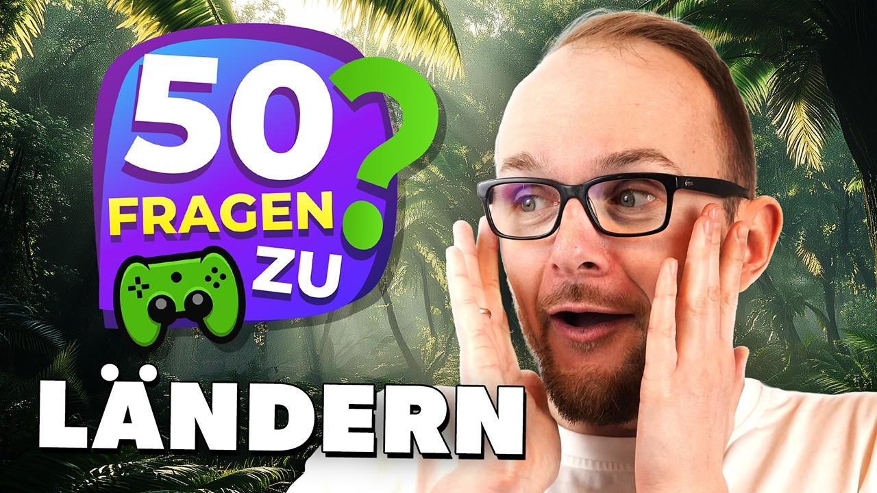 RUNDFLUG um die GANZE WELT | 50 Fragen zu 50 Ländern