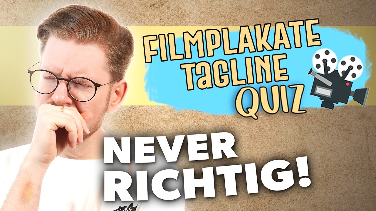 Wer erkennt die ECHTE Tagline? | Filmplakate Tagline Quiz