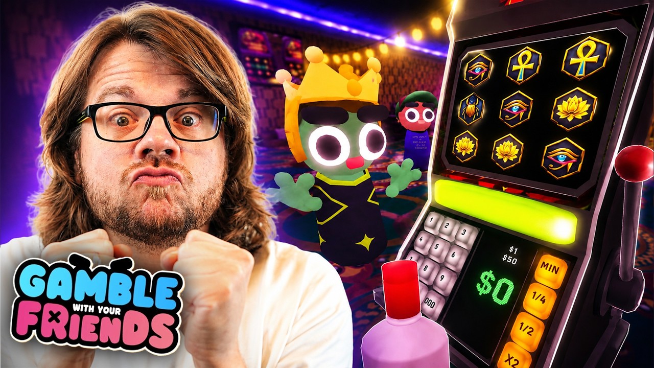 Glücksspiel, Alkohol und Rauchen. Gamble with your friends!