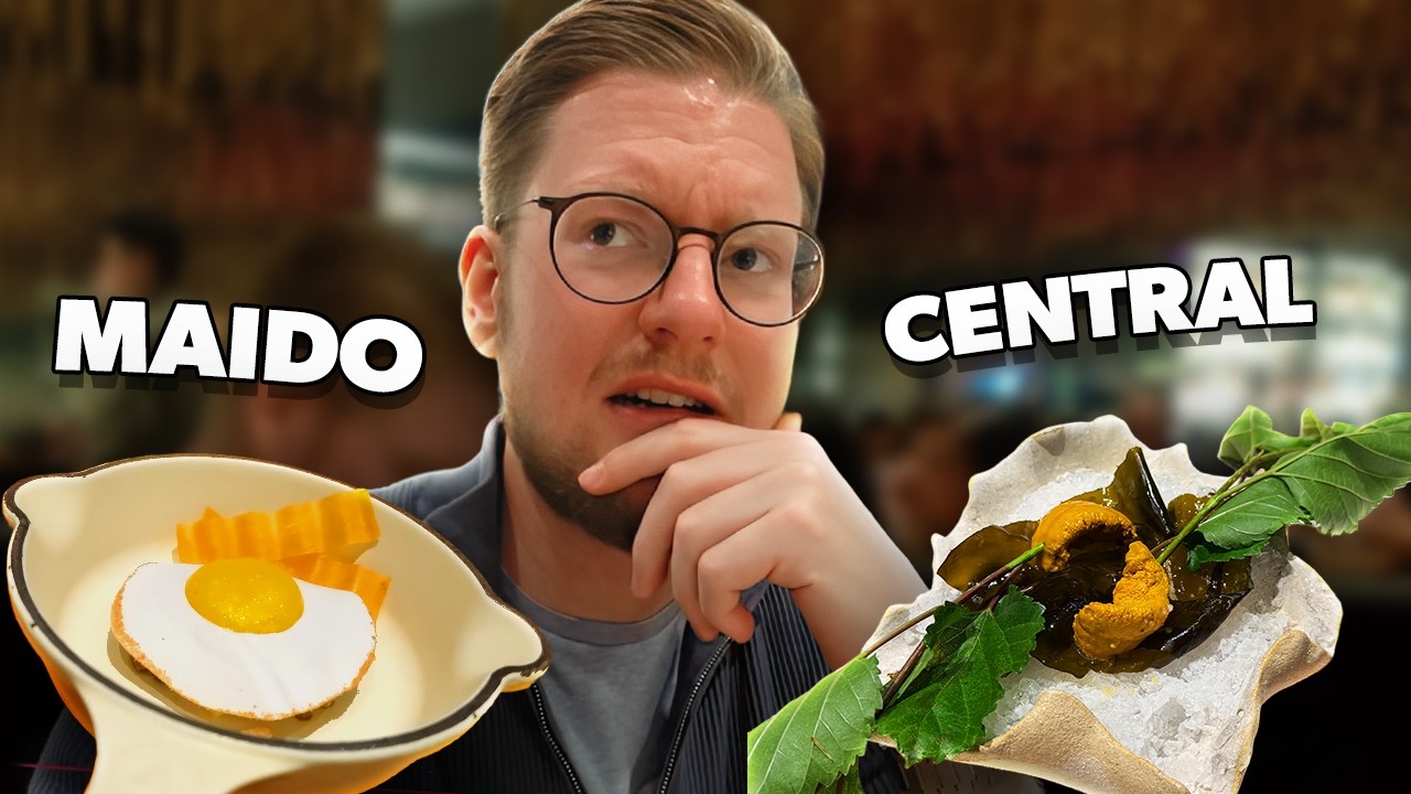 Ich teste die 2 besten Restaurants DER WELT (Snob-Alarm)