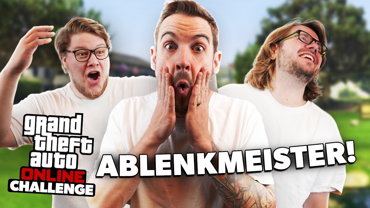 "Ihr seid zu DRITT und ihr macht KEINE FEHLER" | GTA Challenge Räuber und Gendarme