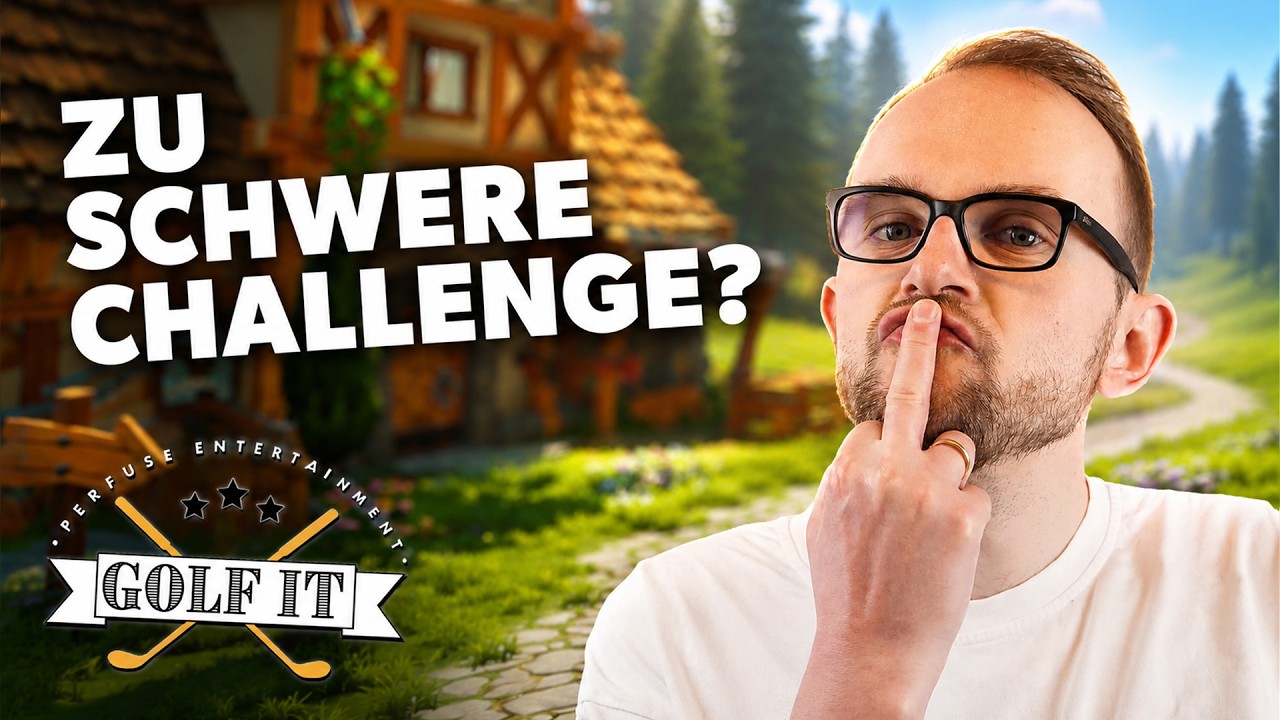 Diese Challenge müssen NUR 3 von 5 schaffen.. | Golf IT