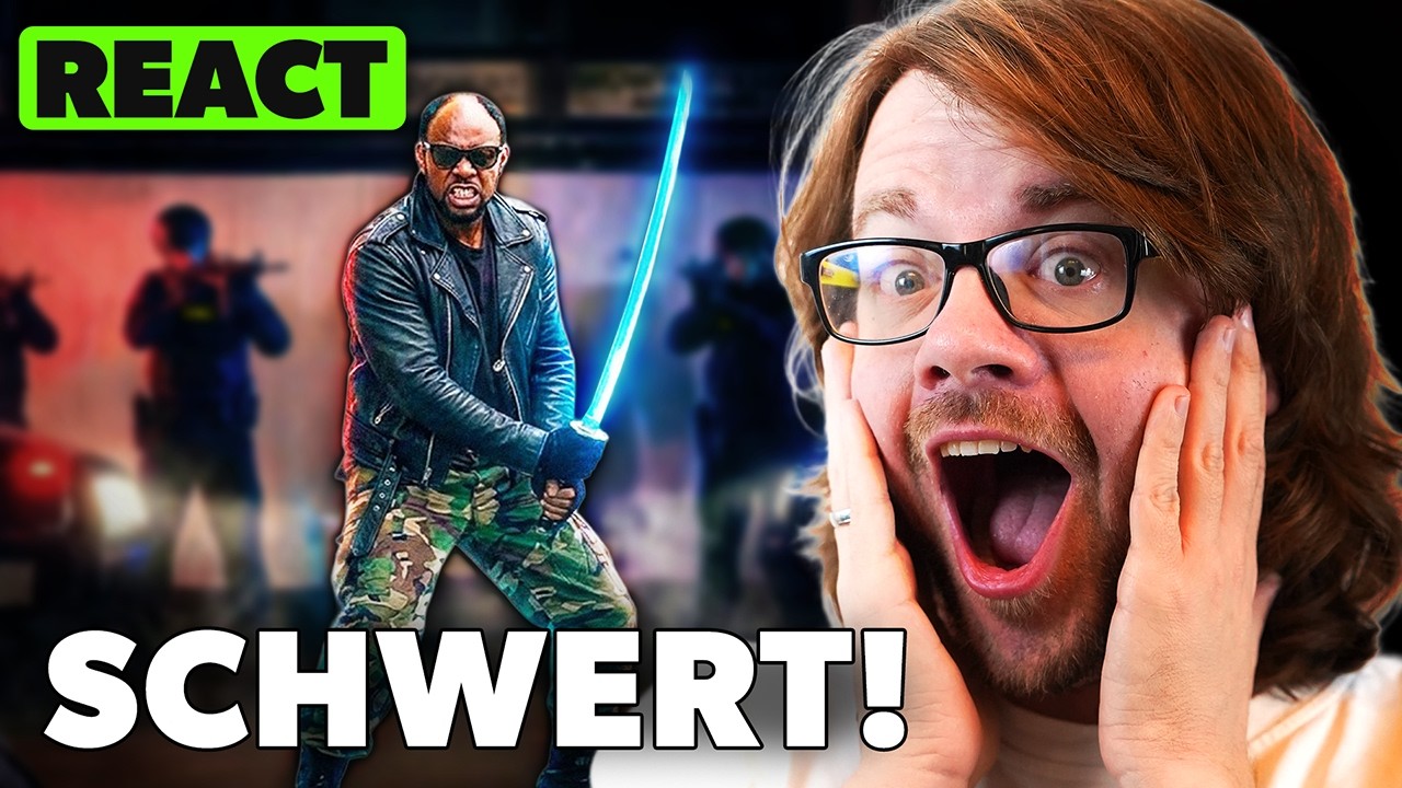 React: Ein Mann und sein Schwert (gegen die Polizei)