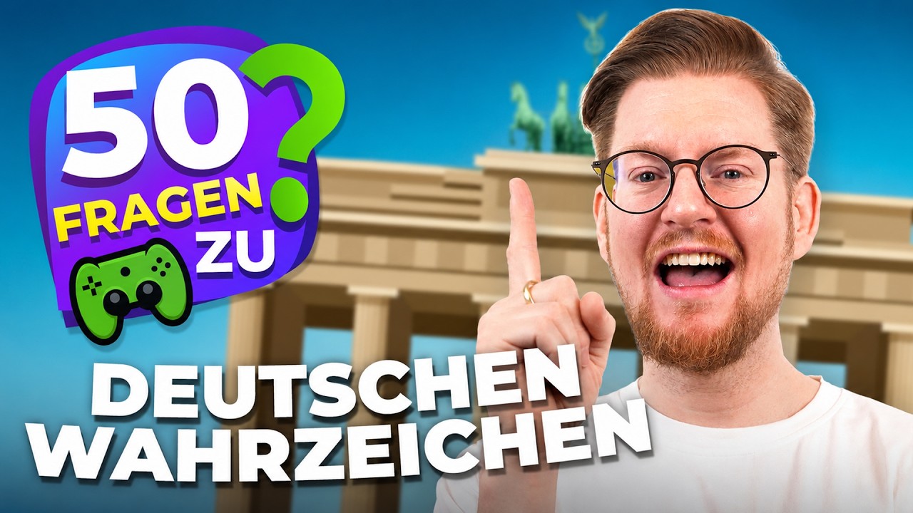WER kennt Deutschlands Sehenswürdigkeiten am BESTEN?! | 50 Fragen zu Deutschen Wahrzeichen