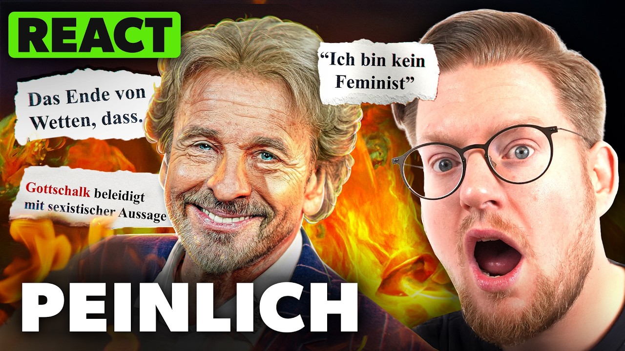 React: Der PEINLICHE ABSTURZ von Thomas Gottschalk
