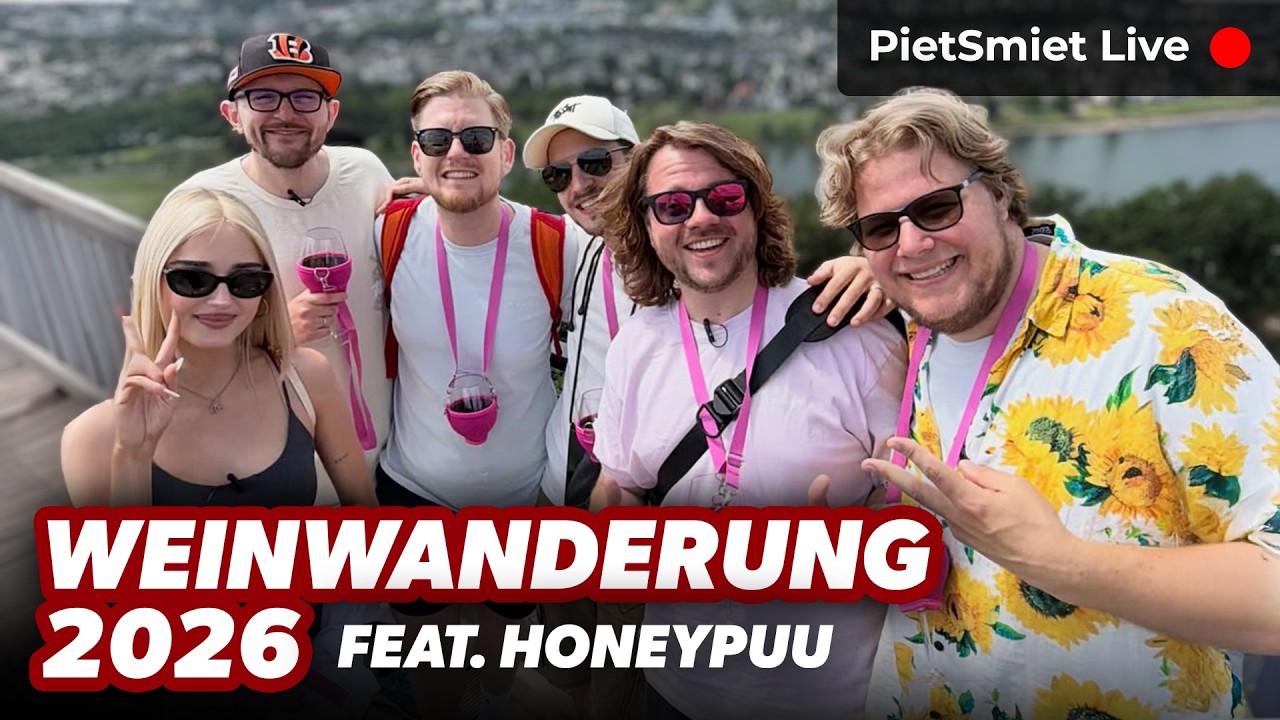 🍷Einer geht noch! | WEINWANDERUNG ft. @HoneyPuu
