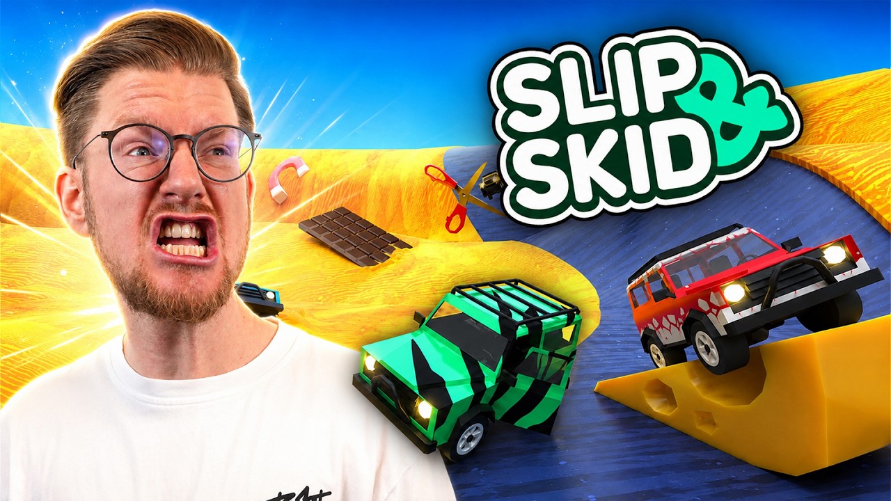 Dieses Spiel wird jede Runde schwerer! | Slip and Skid