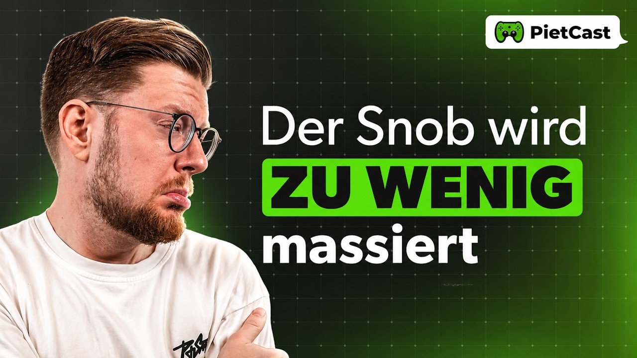PietCast #541 - Der Snob wird zu wenig massiert