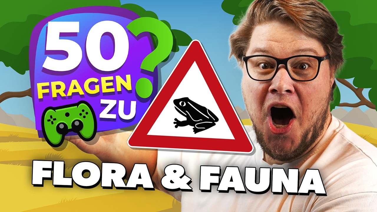 Was verstehen wir von BIENCHEN und BLÜMCHEN? | 50 Fragen zu Flora & Fauna