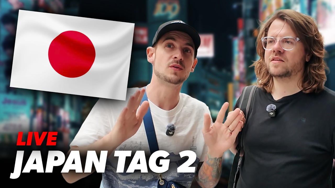 Tag 2 in Japan mit Sep, Chris & Jules - Japan Trip