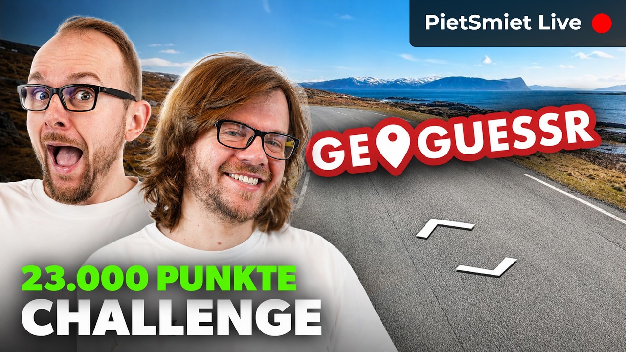2 Minuten. Alle müssen 23.000 Punkte schaffen! | GeoGuessr