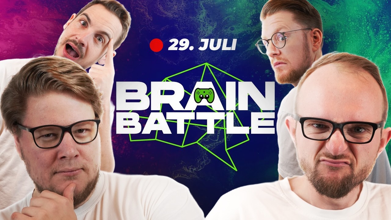 NEUN SPIELE, aber nur EIN GEWINNERTEAM! | Brain Battle