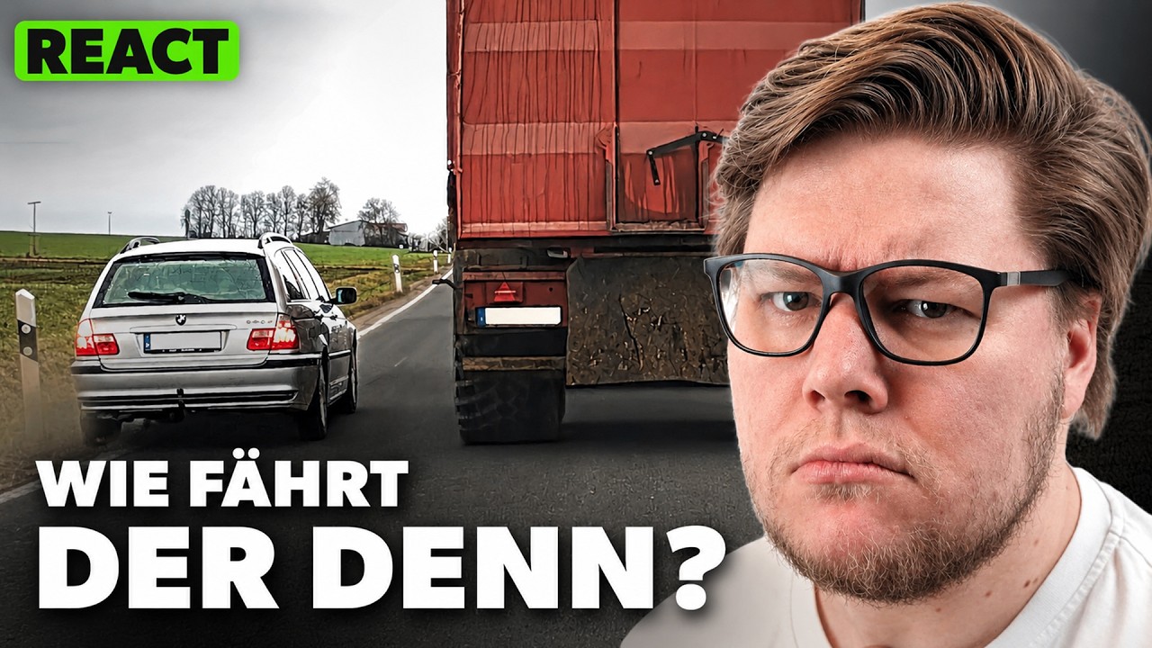 React: Schulterblick, fliegende Gegenstände und blöd Überholen | DDG Dashcam Germany | #723