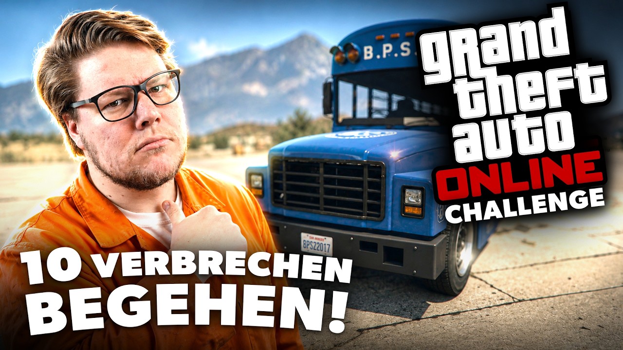 Wir müssen 10 Verbrechen begehen! | GTA Challenge