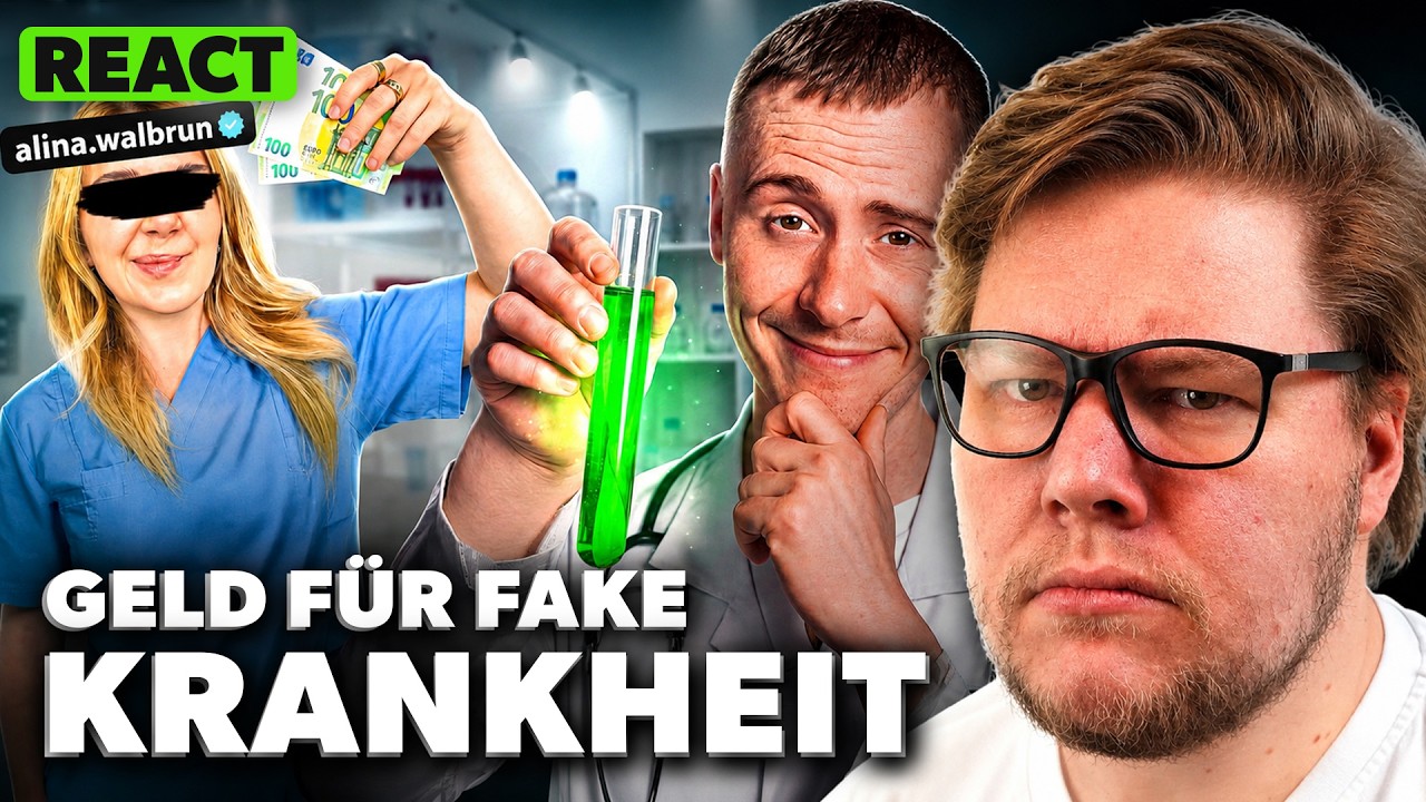 React: Influencer werben für meine erfundene Krankheit 🦠