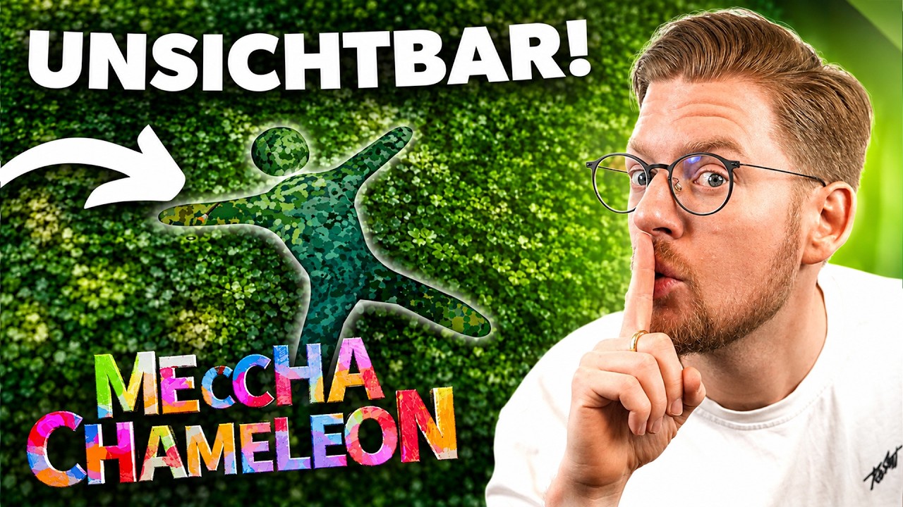 Er ist UNSICHTBAR! (Du wirst ihn nicht finden) | Meccha Chameleon