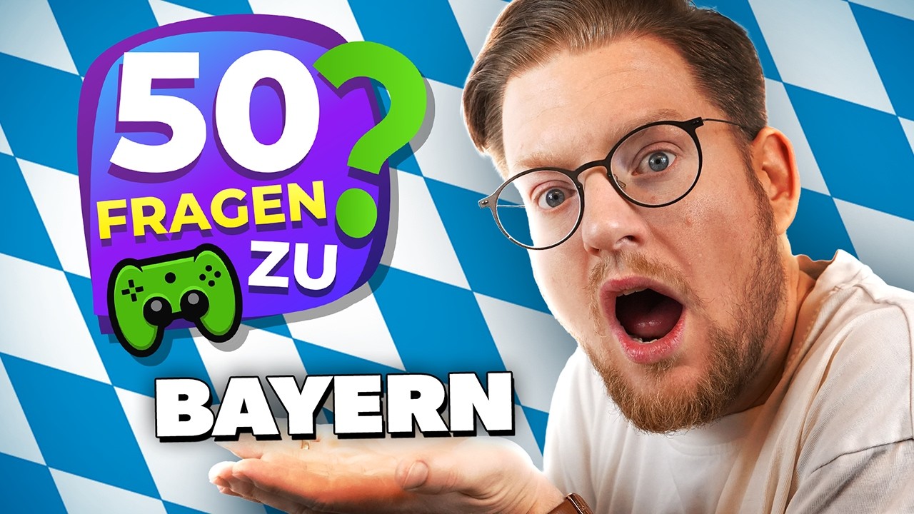 WARNUNG: Nicht-Bayern sprechen Bairisch | 50 Fragen zu Bayern