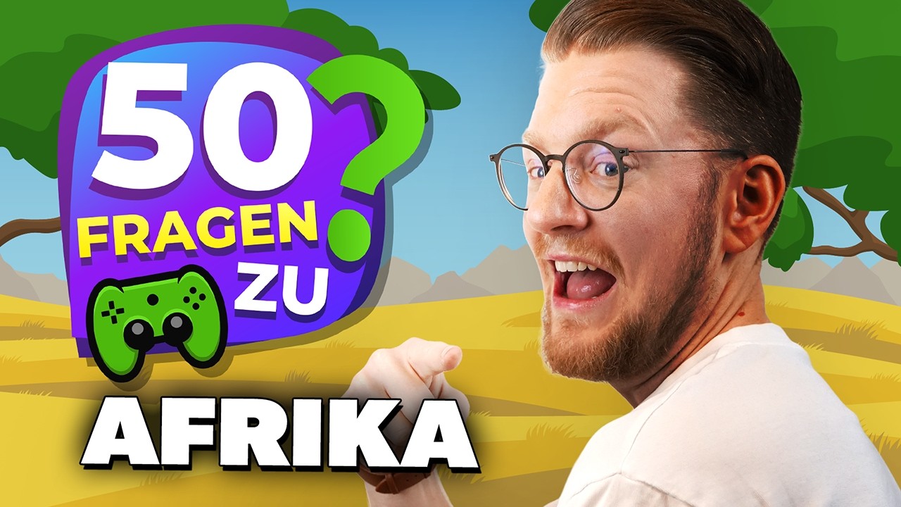 Hat der URLAUBER die BESTEN CHANCEN?!| 50 Fragen zu Afrika