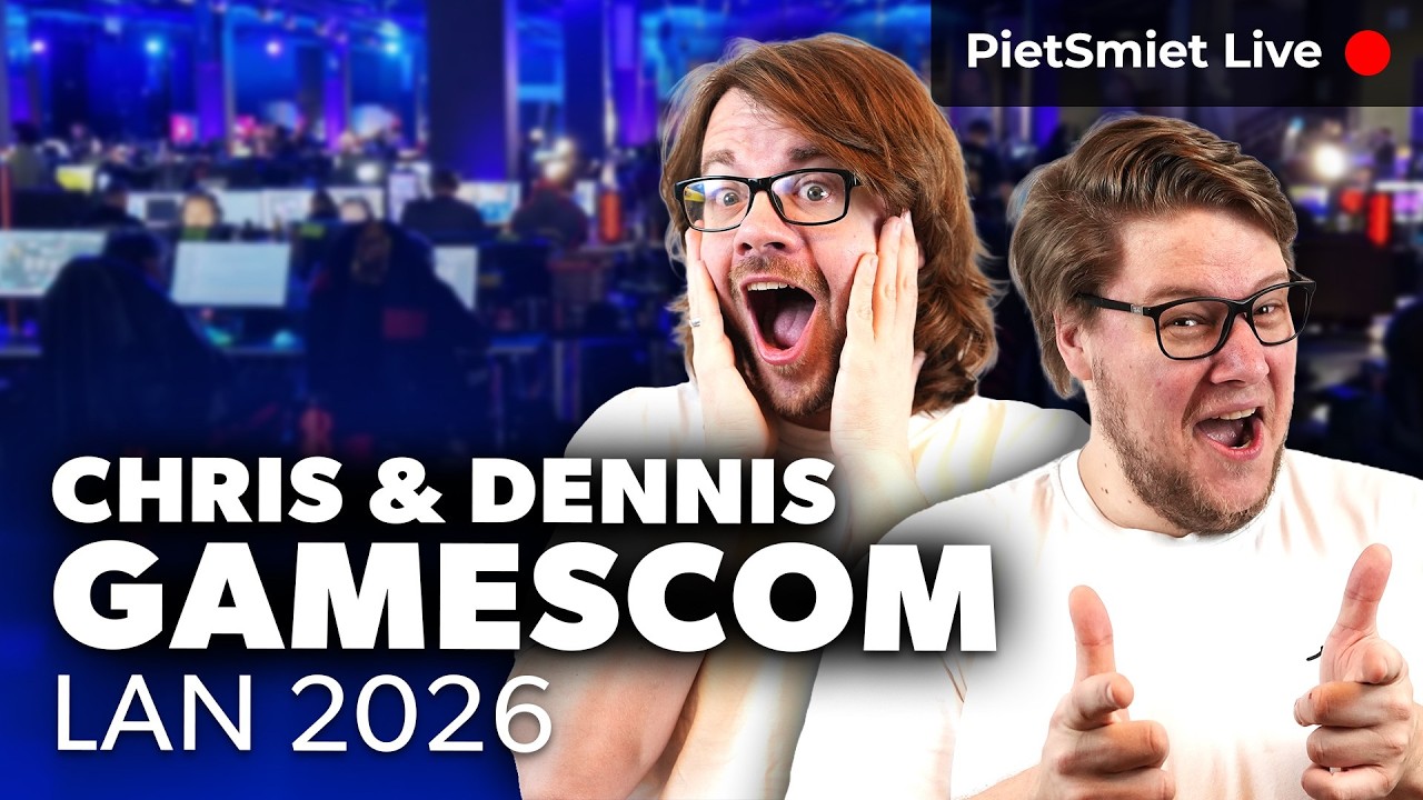 Live von der Gamescom LAN 2026 - Mit Brammen und Chris