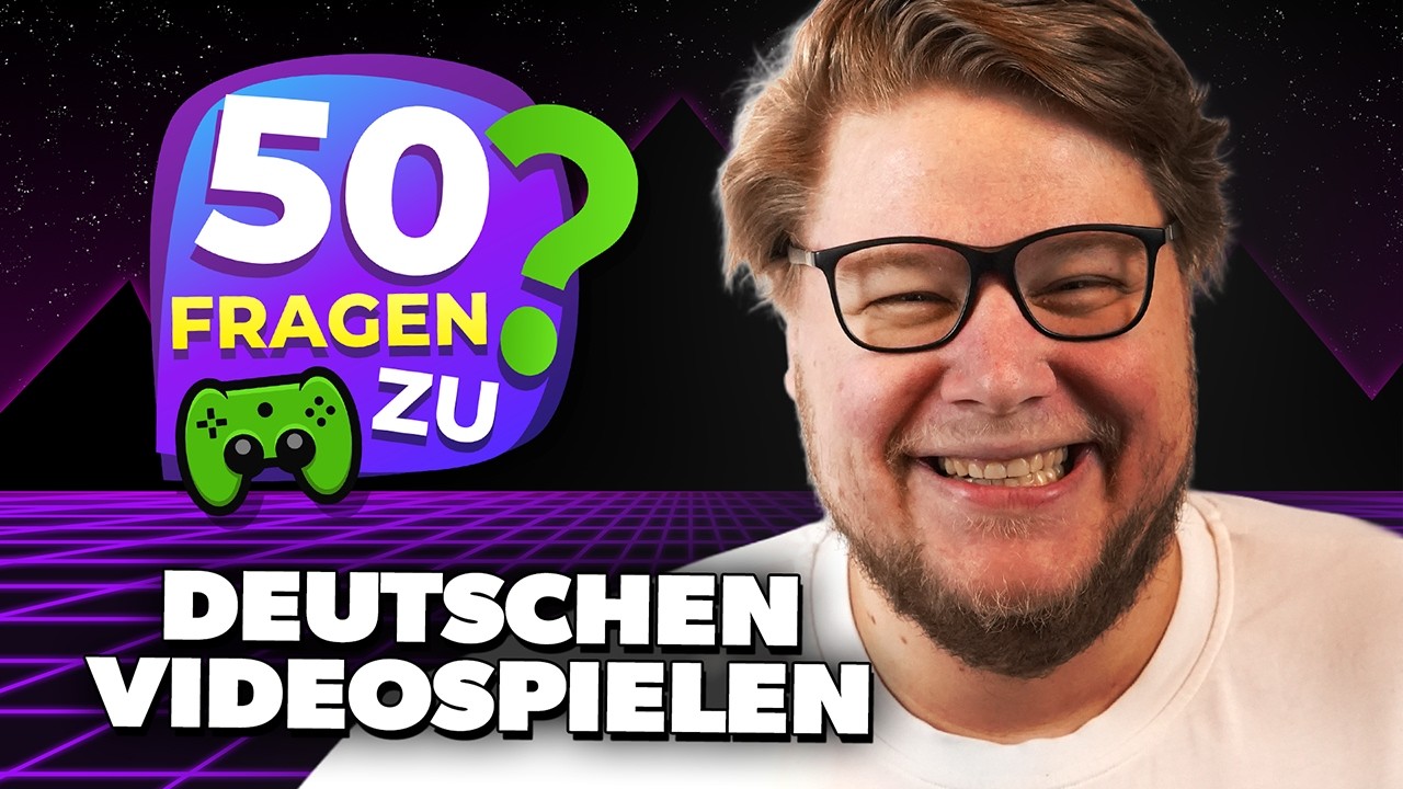 Was hat die DEUTSCHE VIDEOSPIELLANDSCHAFT zu bieten? | 50 Fragen zu deutschen Videospielen