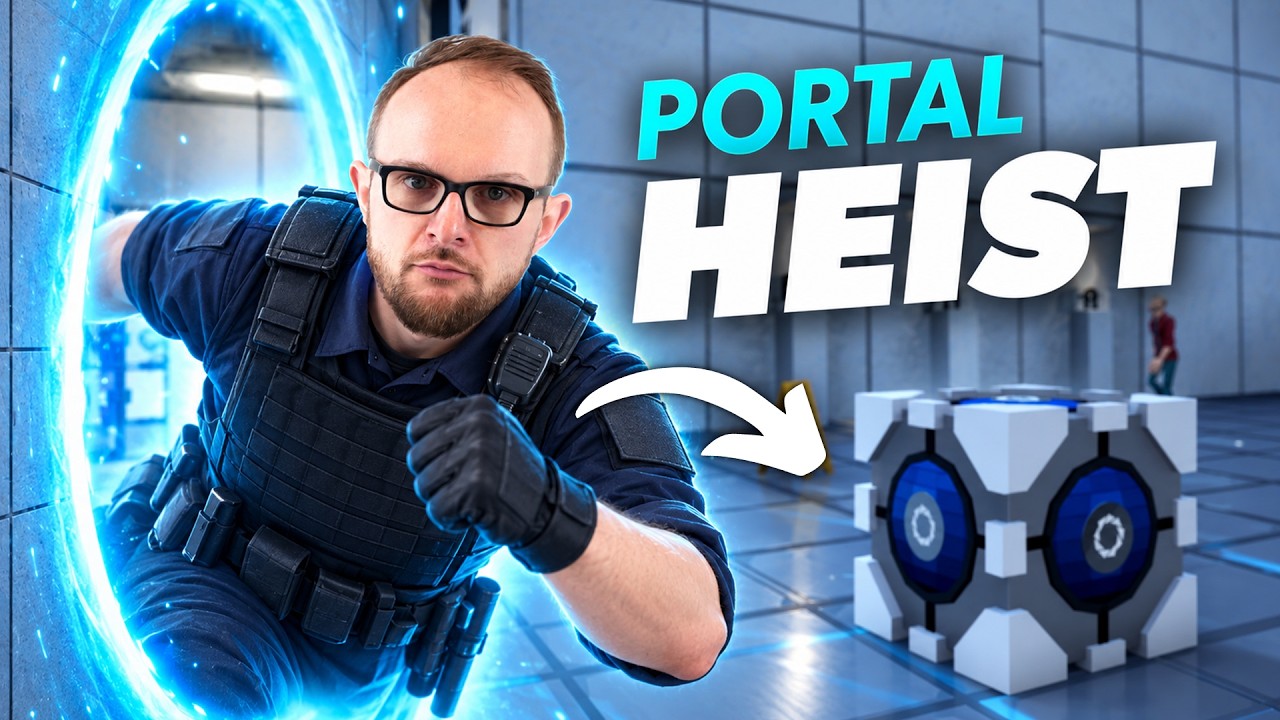 Ein BANKÜBERFALL in Portal 2?! | Perfect Heist 2