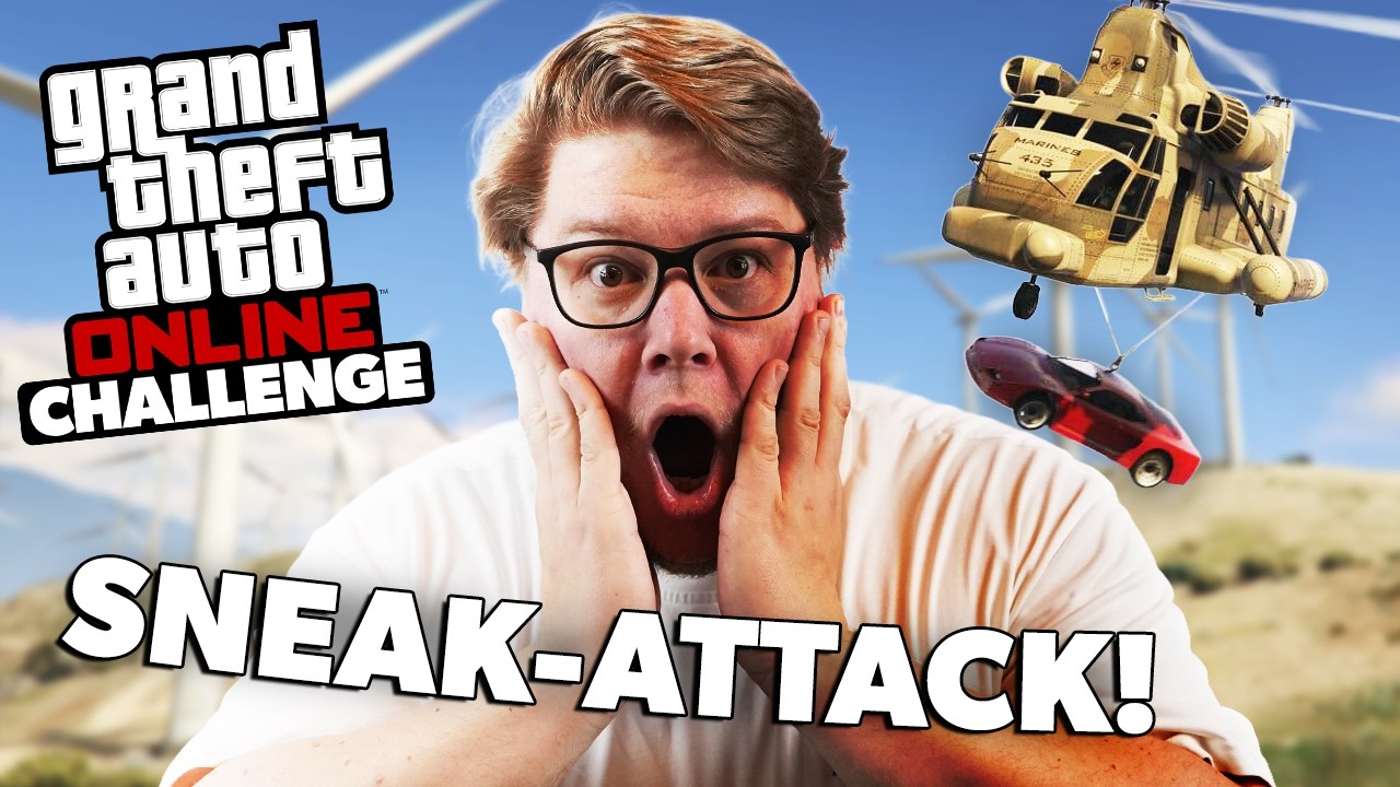 DEN sah er NICHT KOMMEN | GTA Challenge Bums den Brammen