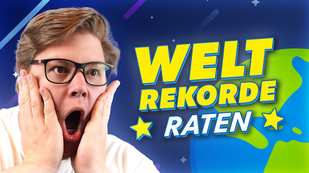 Unfassbare Weltrekorde! Wer liegt komplett daneben? 🤯 | Weltrekorde raten