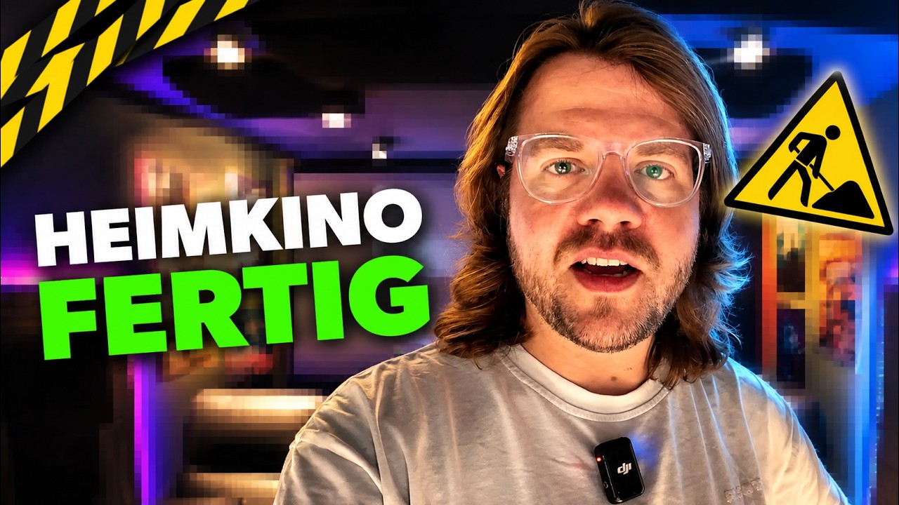 Mein Heimkino ist endlich FERTIG!