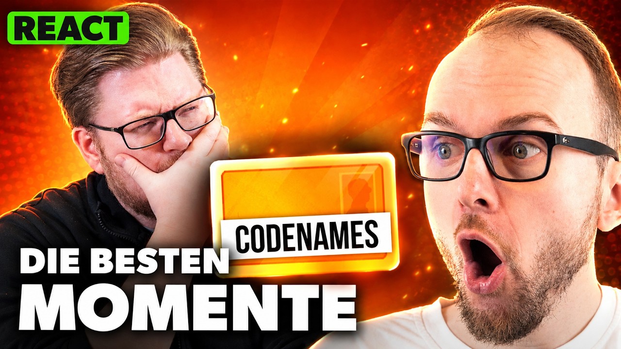 React: Best of LEGENDÄRSTE Codenames Folge ever!